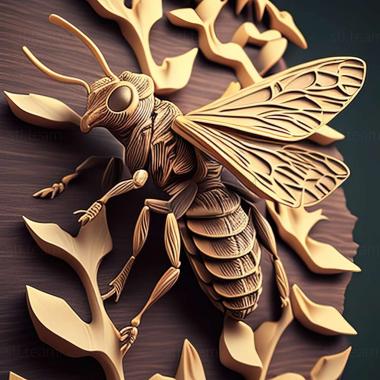 3D model Polistes nimpha (STL)